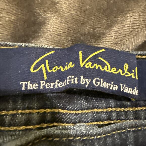 Gloria Vanderbilt Jeans Women 10 Dark Wash Boot Cut "The Perfect Fit" - Picture 7 of 16